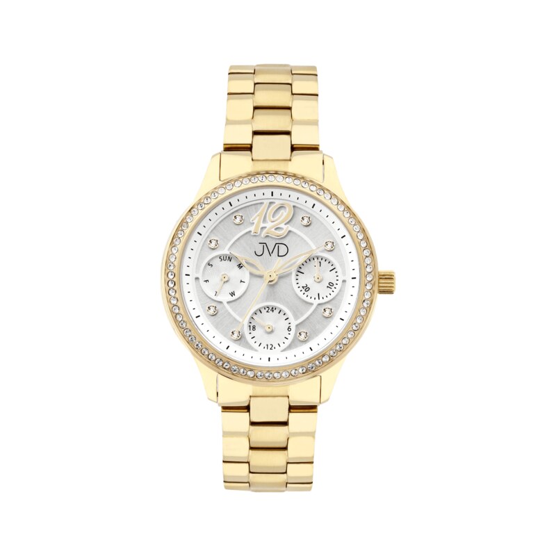Dámské luxusní náramkové designové hodinky JVD JG1014.3 - multifunkční 41781736