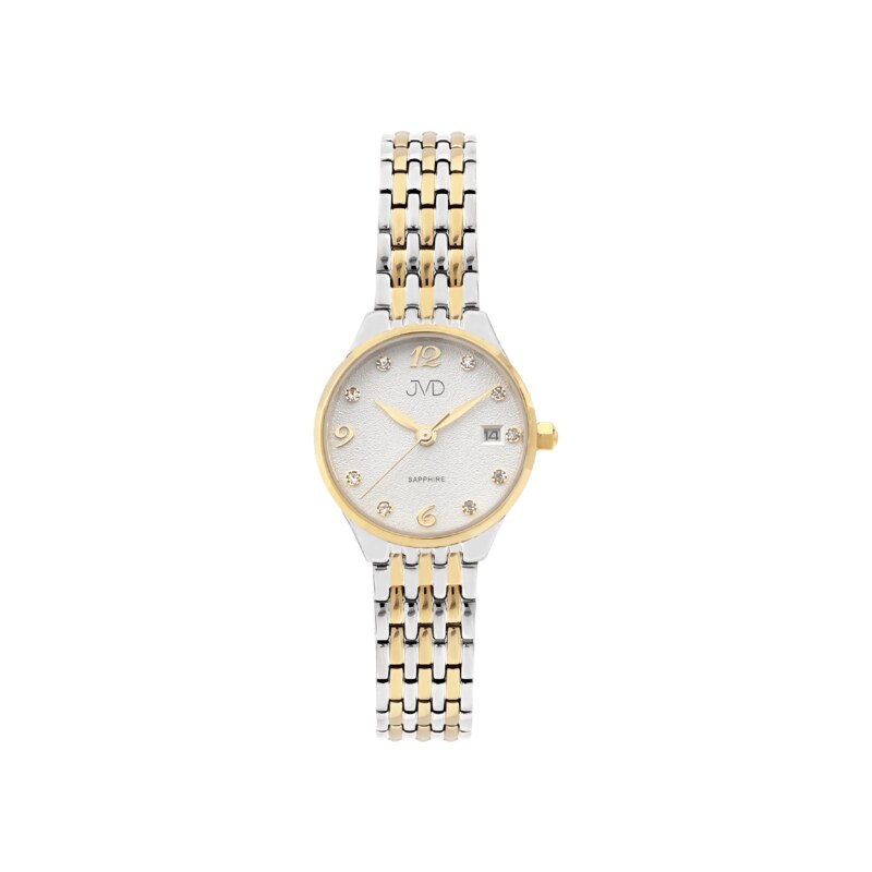 Dámské luxusní náramkové designové hodinky JVD JG1015.2 se safírovým 41781763
