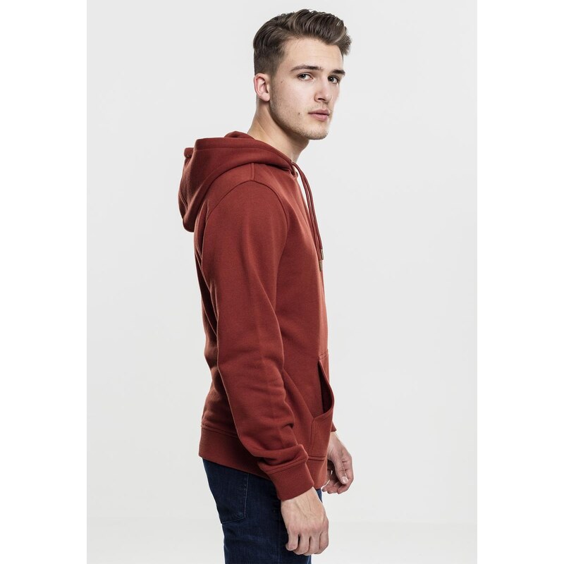 UC Men Basic Sweat Hoody rezavá