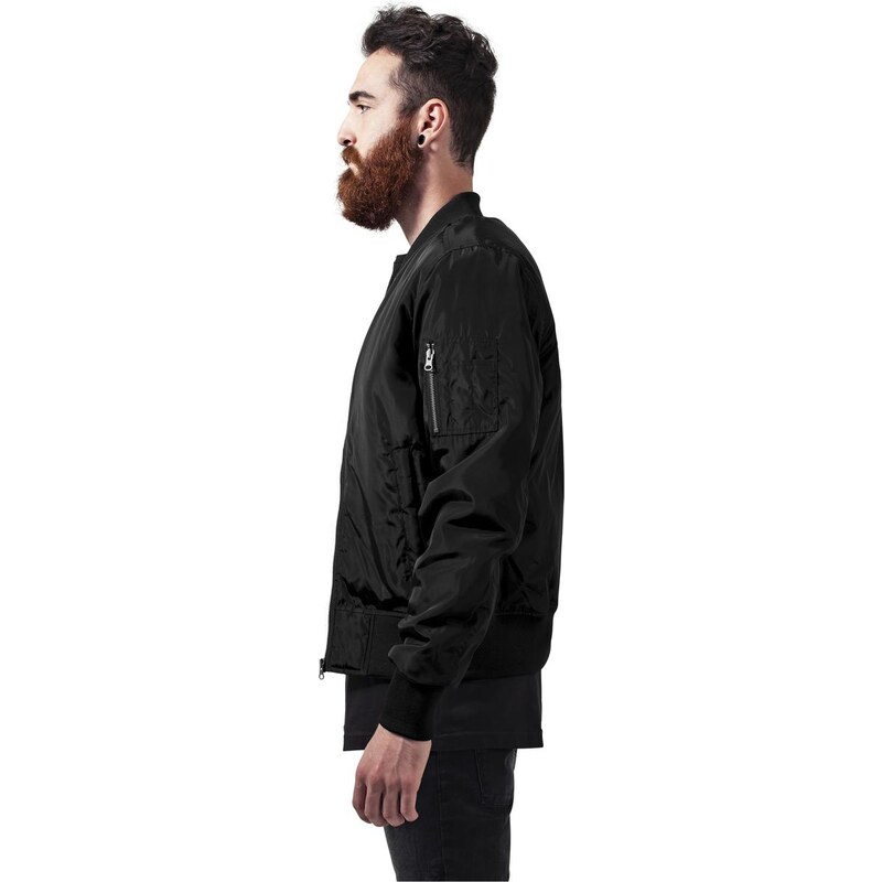 UC Men 2-Tone Bomber Jacket blk/blk