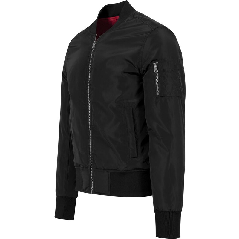 UC Men 2-Tone Bomber Jacket blk/blk