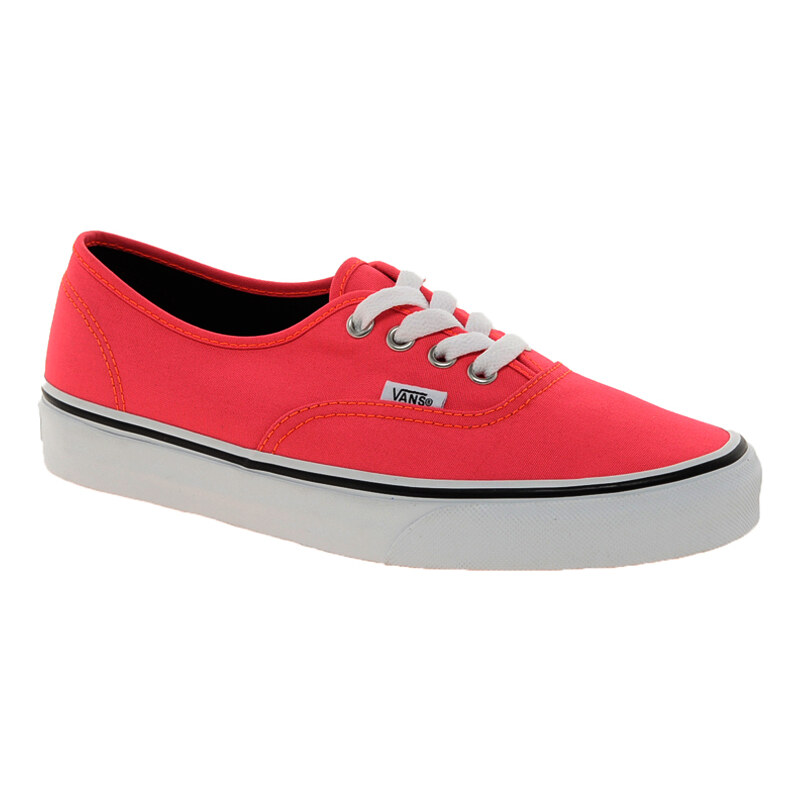 Vans Authentic Neon Red Trainers