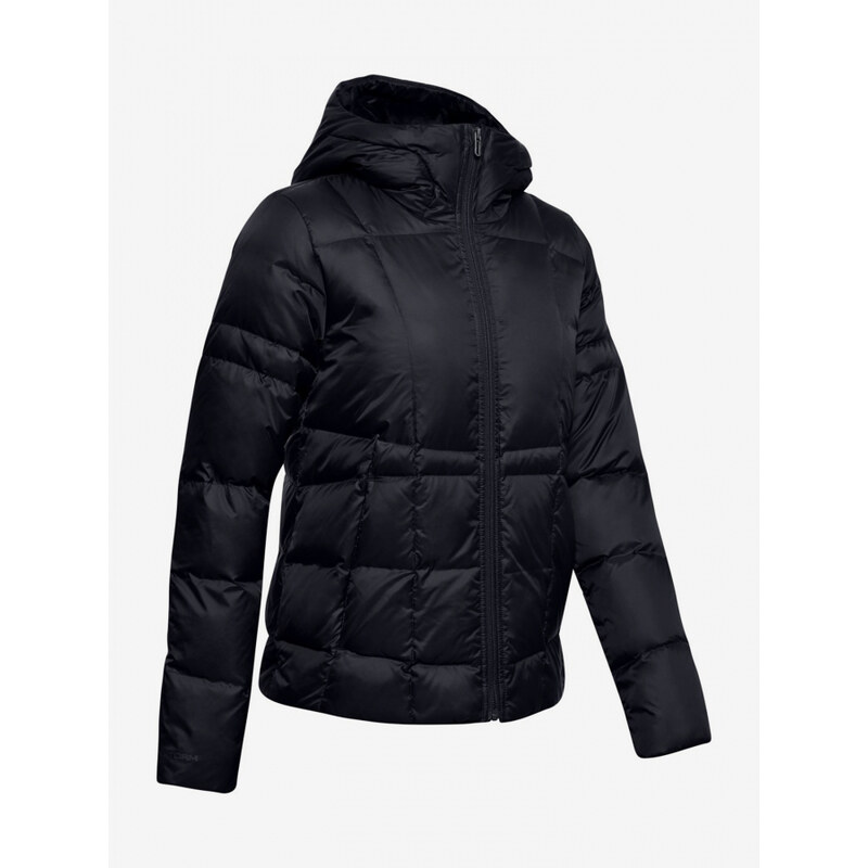 Bunda Under Armour Down Hooded Jkt-Blk