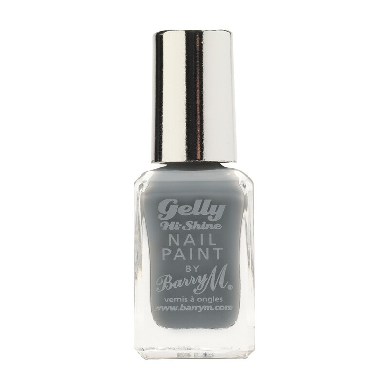Barry M Gelly Hi-Shine Nail Paint - Grey