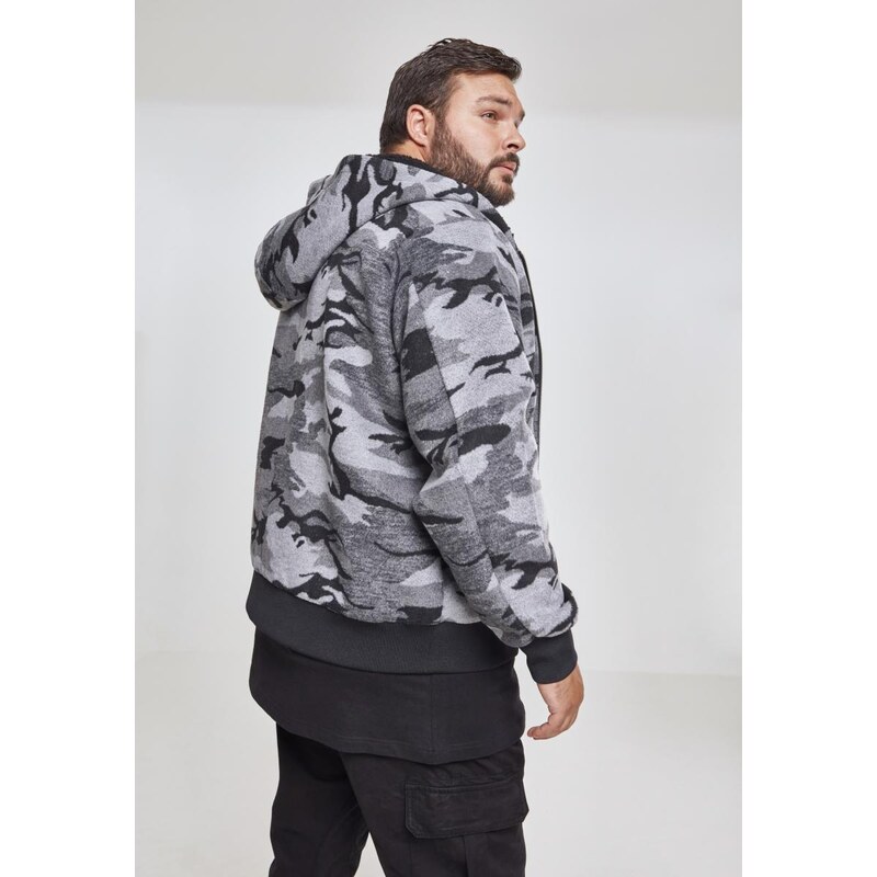 UC Men Camo Zip Jacket darkcamo