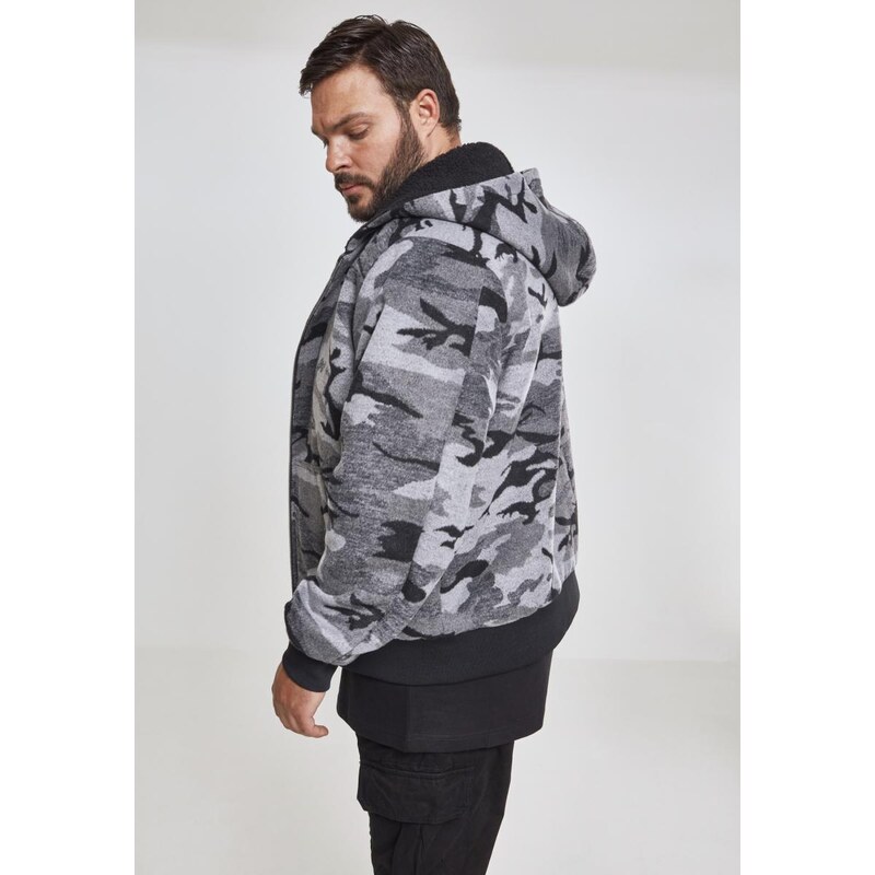 UC Men Camo Zip Jacket darkcamo