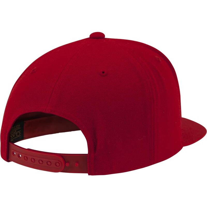 Flexfit Klasický Snapback červený/červený