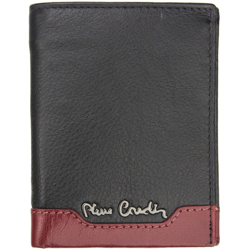 Pánská kožená peněženka Pierre Cardin TILAK37 1810 RFID černá / vínová
