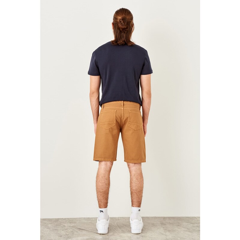 Trendyol Camel male 5 Pocket Shorts