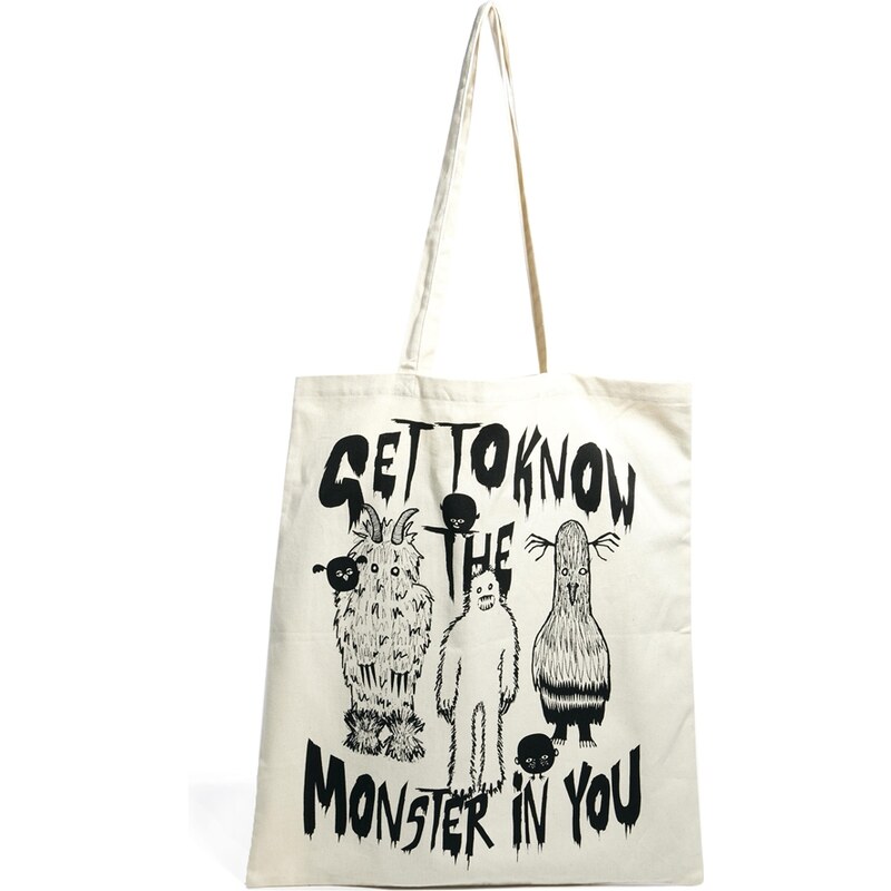 Monki Almira Get to Know the Monster Shopper Bag