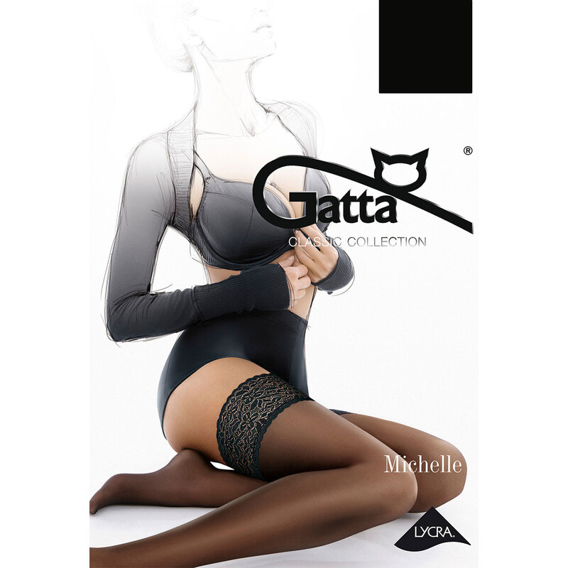 Samodržící punčochy Gatta Michelle 01 93425194