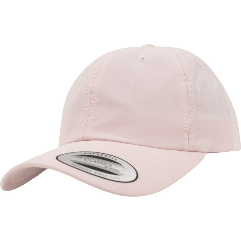 Flexfit Nízkoprofilová Washed Cap růžová