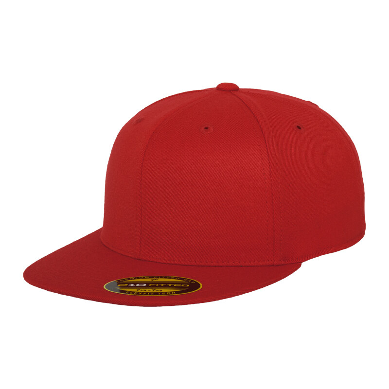 Flexfit Premium 210 Fitted červená