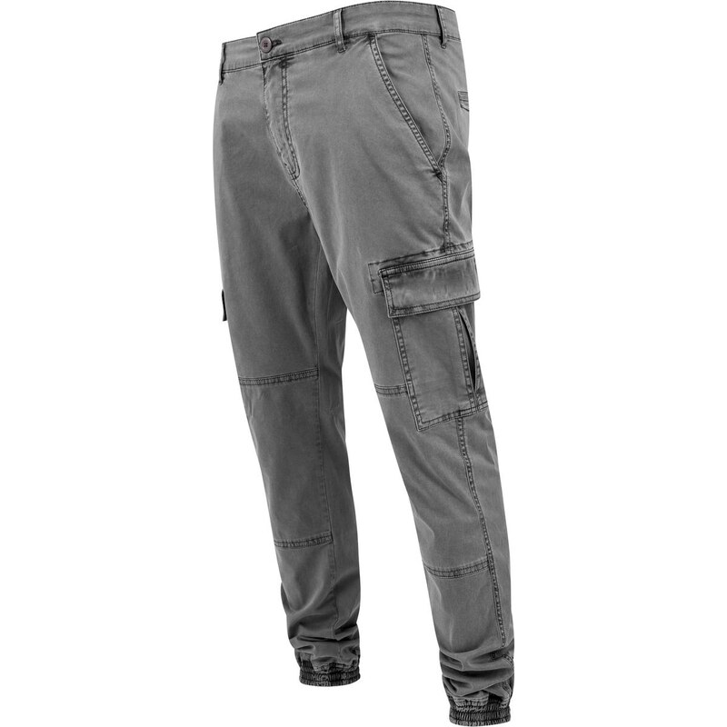 UC Men Seprané Cargo Twill Jogging Kalhoty šedé