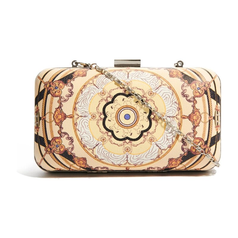 Textile Federation Inspired Textures Box Clutch Bag