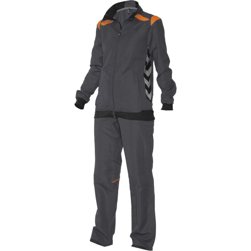 Dámská souprava Hummel Stockholm Grey-Orange XS 109625380