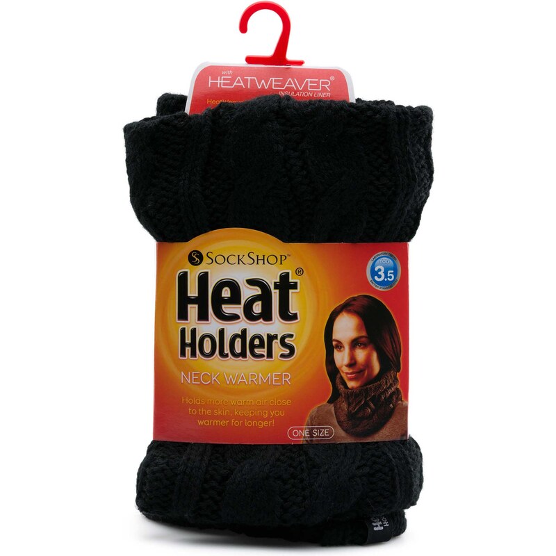 Dámský zimní nákrčník Heat Holders black černá 109623732