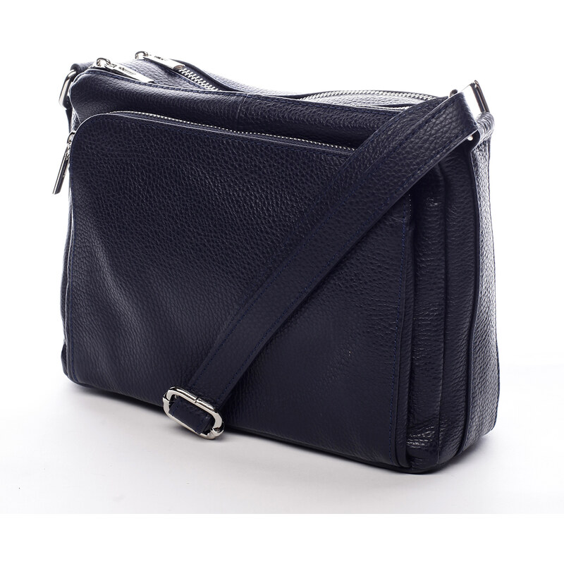 Delami Vera Pelle Stylová dámská kožená crossbody Robertina,