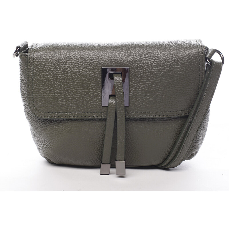 Delami Vera Pelle Módní malá dámská kožená crossbody Victorien