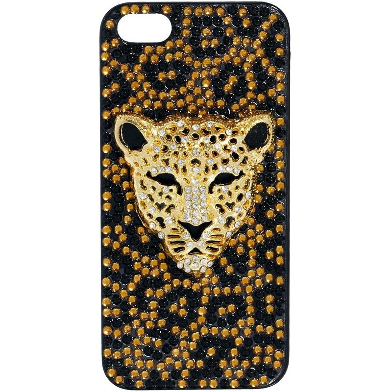 Skinny Dip Skinnydip Leopard Bling iPhone 5 Case