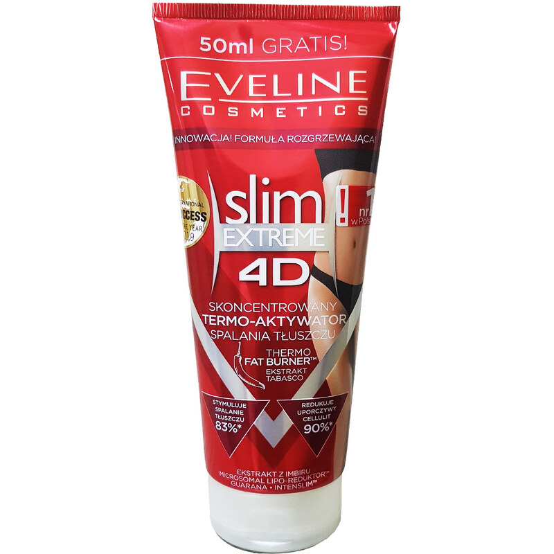 EVELINE COSMETICS EVELINE SLIM 3D Thermo active slimming serum 250ml