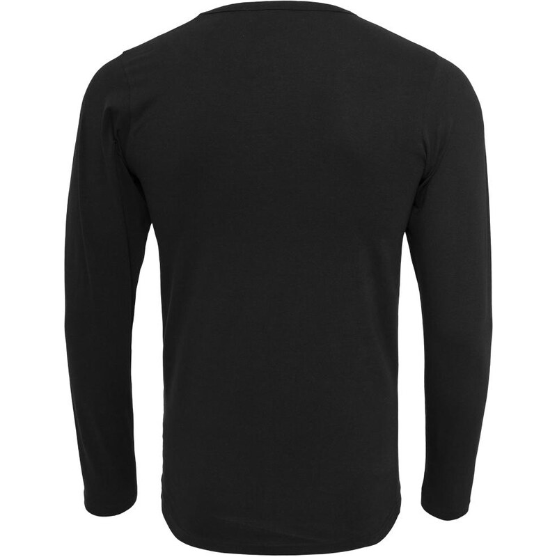 UC Men Vypasované Stretch L/S tričko černé