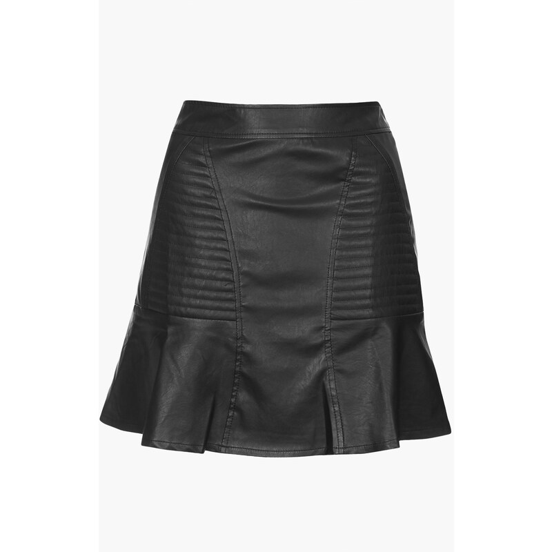 Topshop **Faux Leather Skirt by Goldie