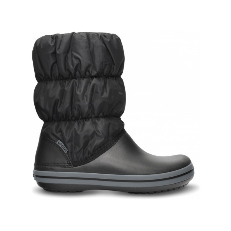 Crocs Winter Puff Boot Women - Black/Charcoal
