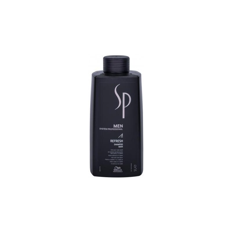 Wella SP Men Refresh 1000 ml šampon pro každodenní použití pro muže