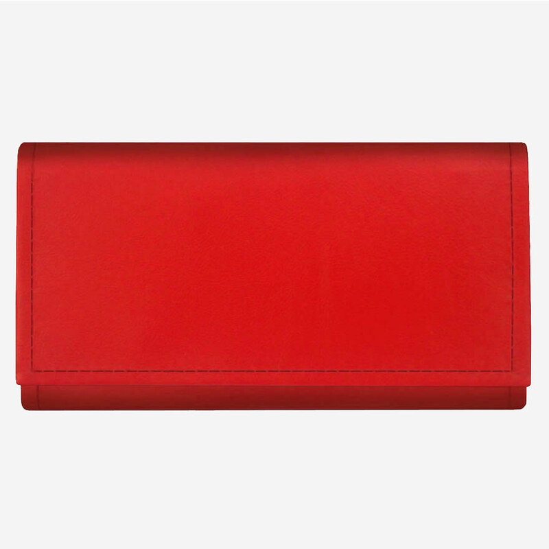 Kasírka Peněženka CZ Kasírka červená koženková PROFESIONAL, kasírtaška peněženka pro číšníky dámská