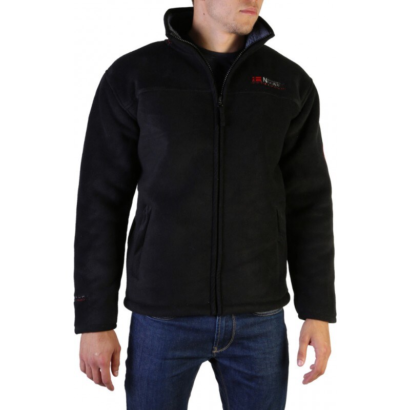 GEOGRAPHICAL NORWAY mikina pánská fleece USINE MEN s kožíškem