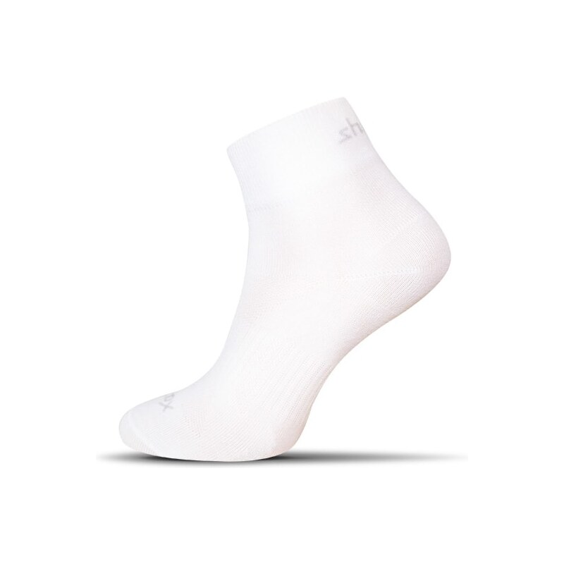 Buďchlap Vzdušné bílé pánské ponožky