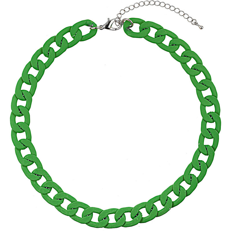 Topshop Chunky Apple Green Chain