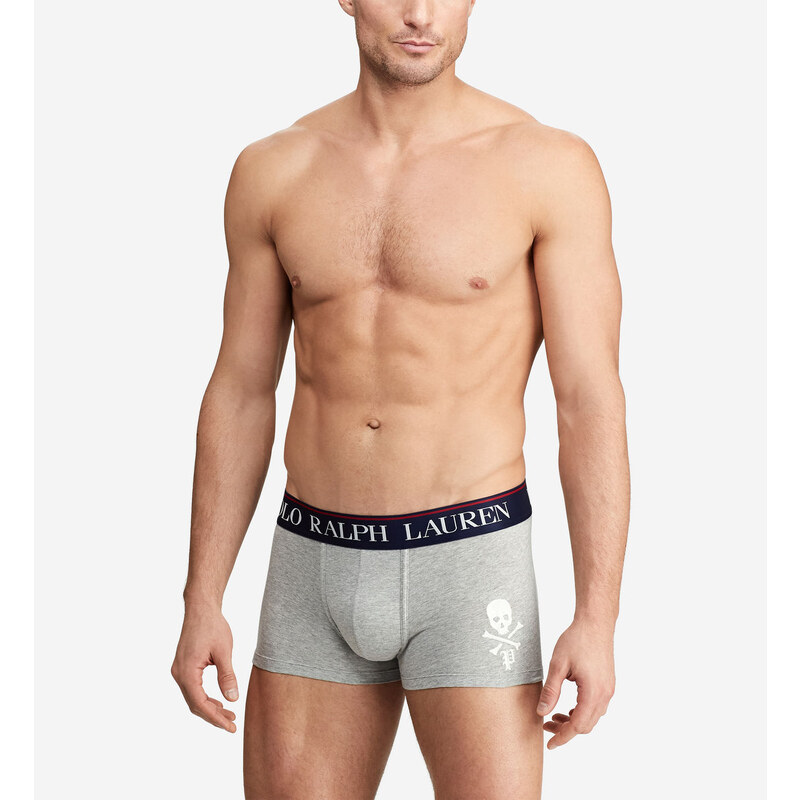 Boxerky 714753009001 šedá - Ralph Lauren