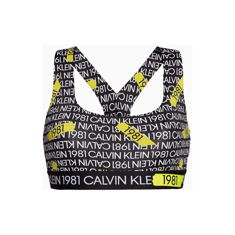 Podprsenka QF5502E - 7ZP Women´s Unlined Bralette - Calvin Klein 74061383