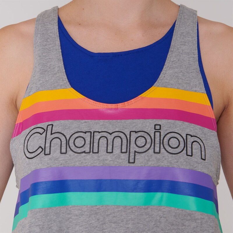 Champion Rainbow Stripe Tank Top