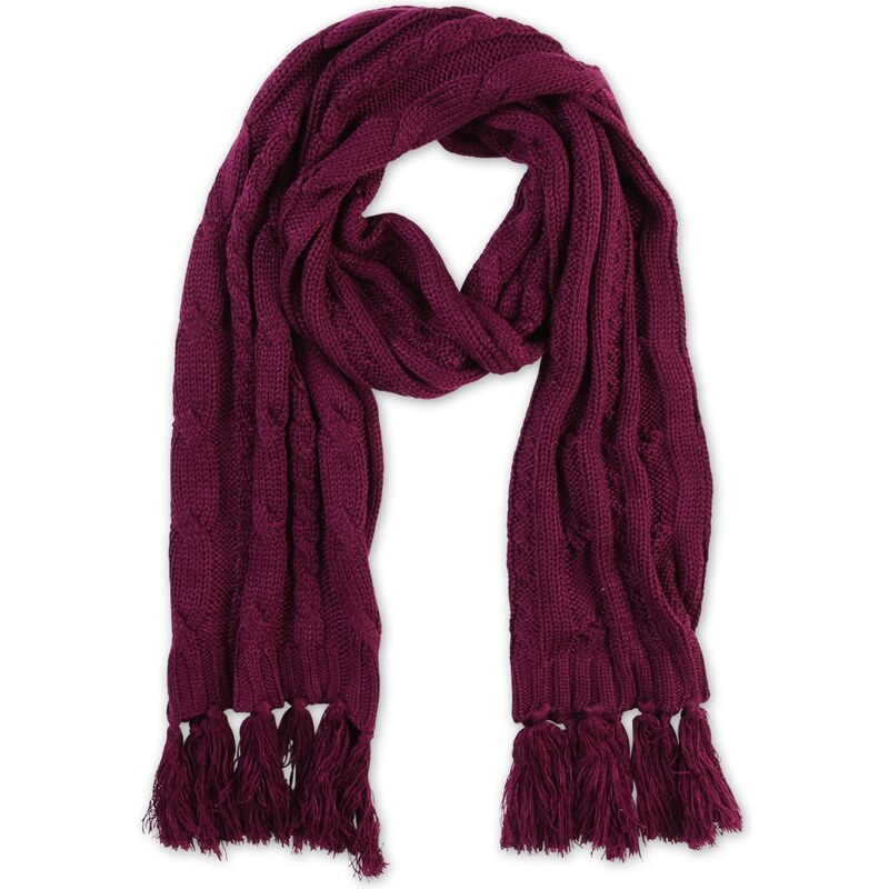 s.Oliver Long cable knit scarf