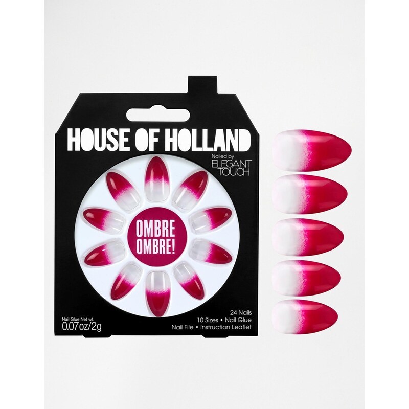 Eylure House Of Holland Nails By Elegant Touch - Ombre Ombre! - Pink
