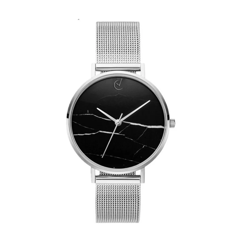 Classy dámské hodinky Mramor Stříbrné Shim Watch CARZ675S - GLAMI.cz