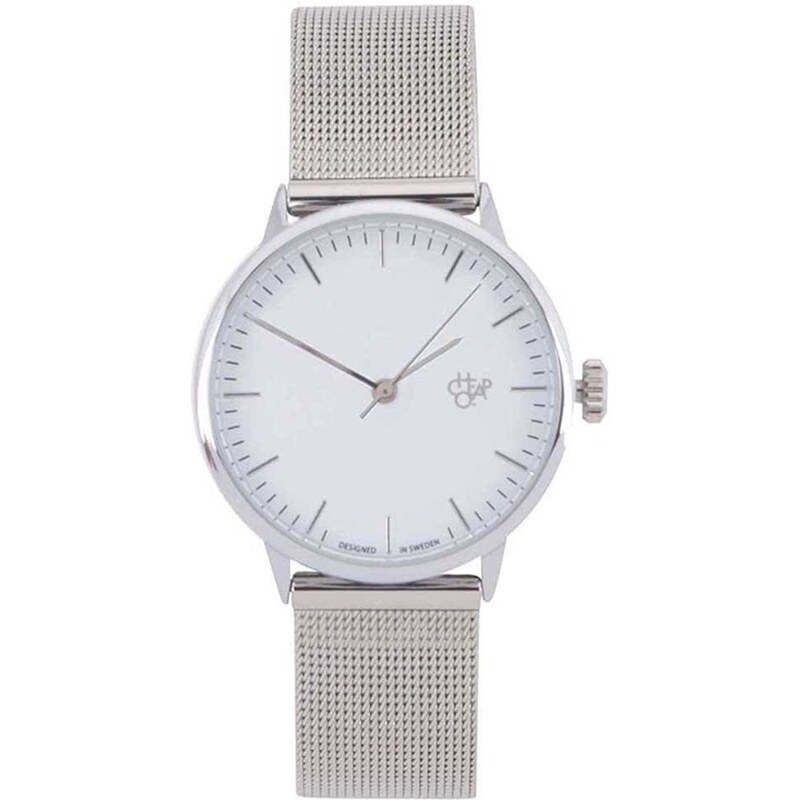 Dámské hodinky ve stříbrné barvě CHPO Nando Mini Silver