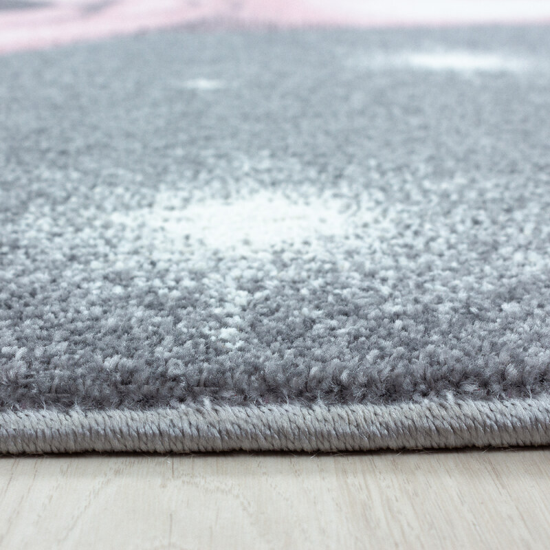 Ayyildiz koberce Dětský kusový koberec Bambi 810 pink kruh - 120x120 (průměr) kruh cm