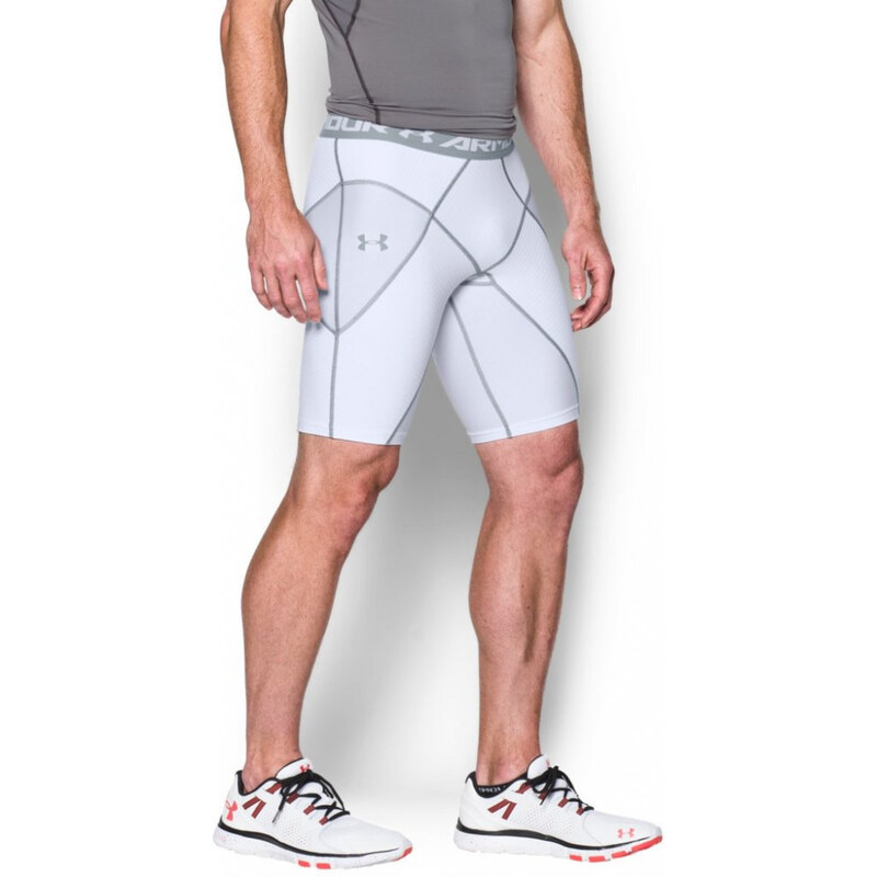 Kompresní spodek UNDER ARMOUR HeatGear Core Short White