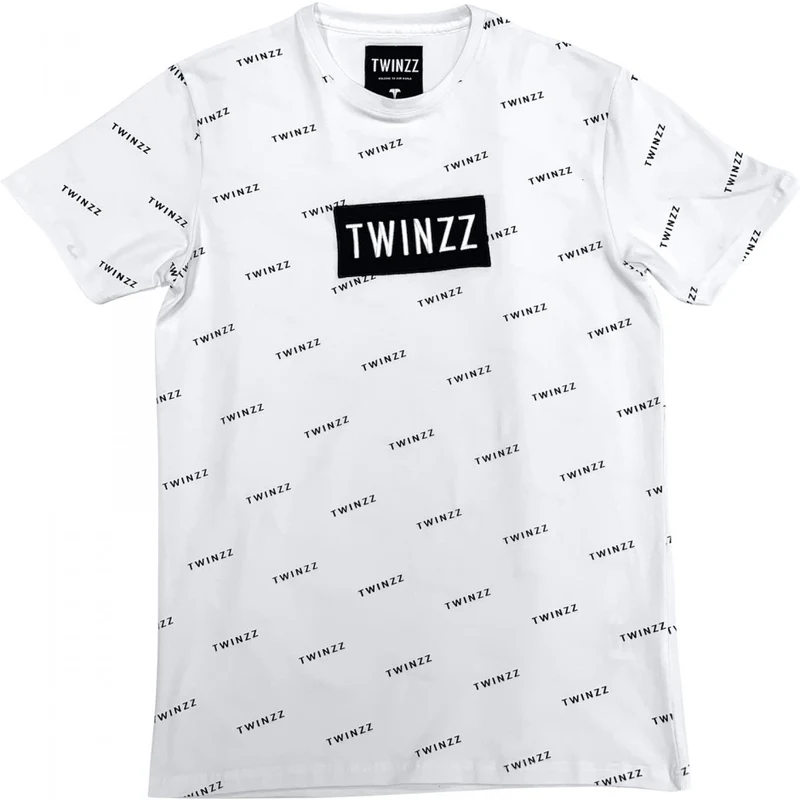 Tričko TWINZZ Pinelli Tee white/black - GLAMI.cz