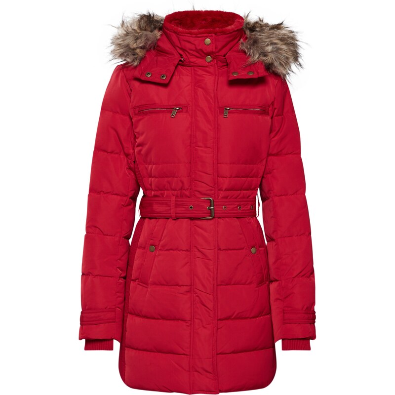 Pepe Jeans Zimni kabat LYNN ervena GLAMI.cz