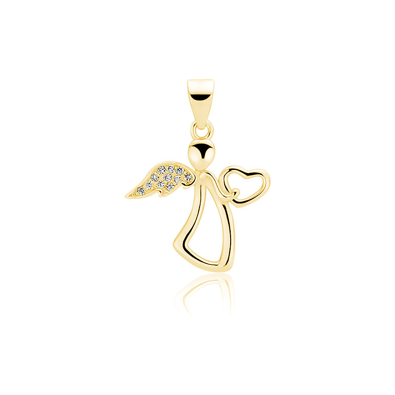 Olivie Stříbrný přívěsek ANDĚL GOLD 2988 42837727
