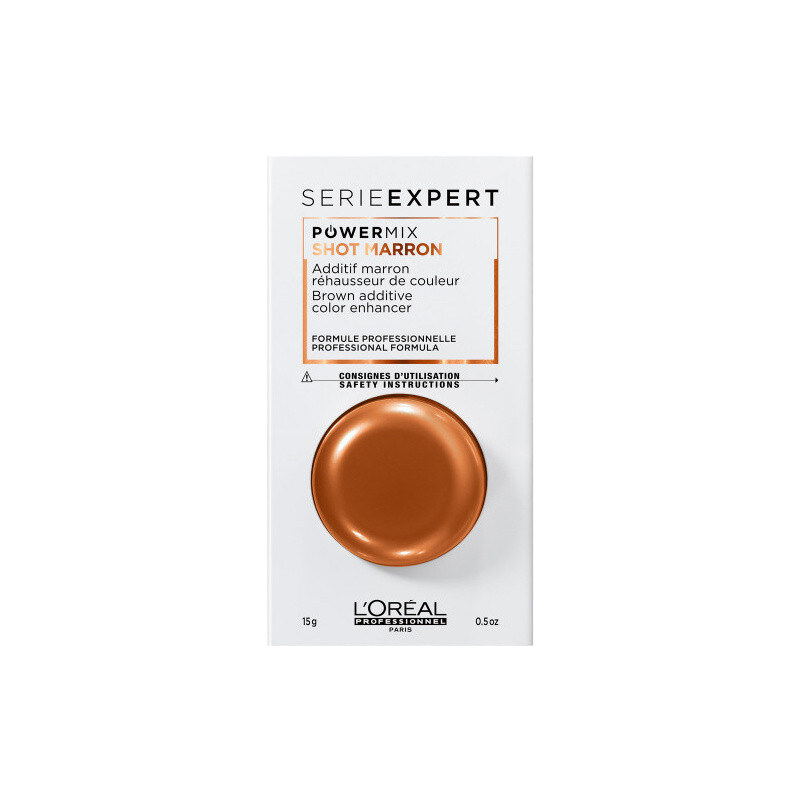 L'Oréal Professionnel Série Expert Powermix Marron 15ml, Hnědá