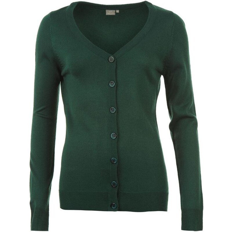 Miss Fiori Essentials Cardigan Ladies Forest Green 10 S