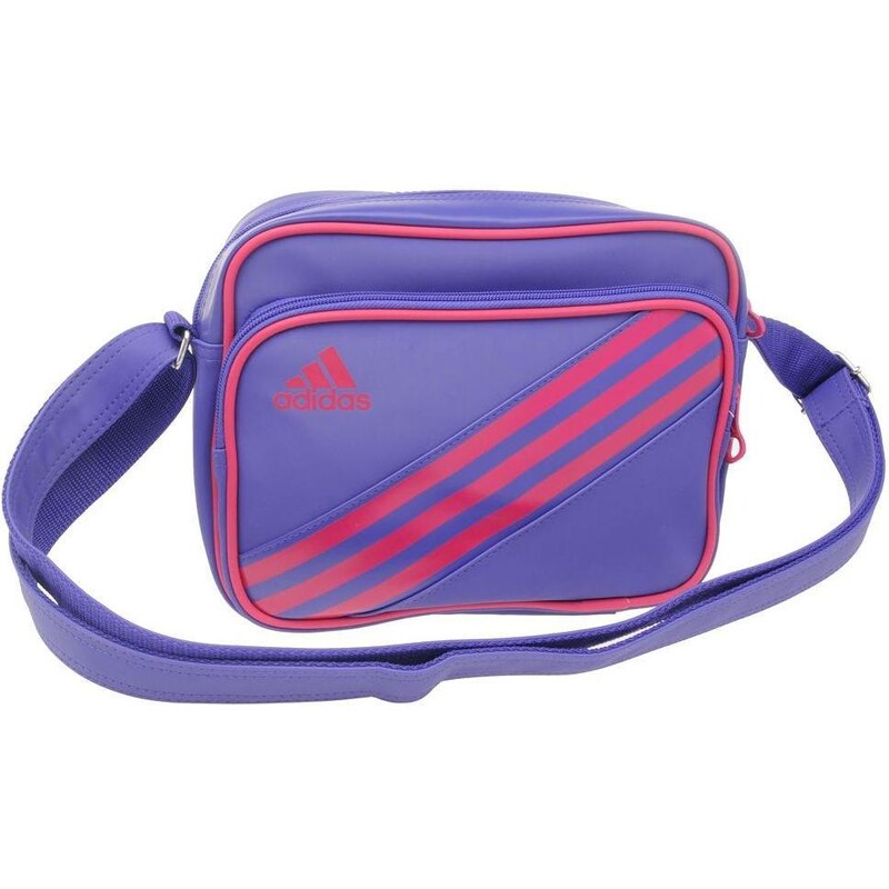 adidas 3 Stripe Enamel XS Messenger Bag BlastPurp/Pink N