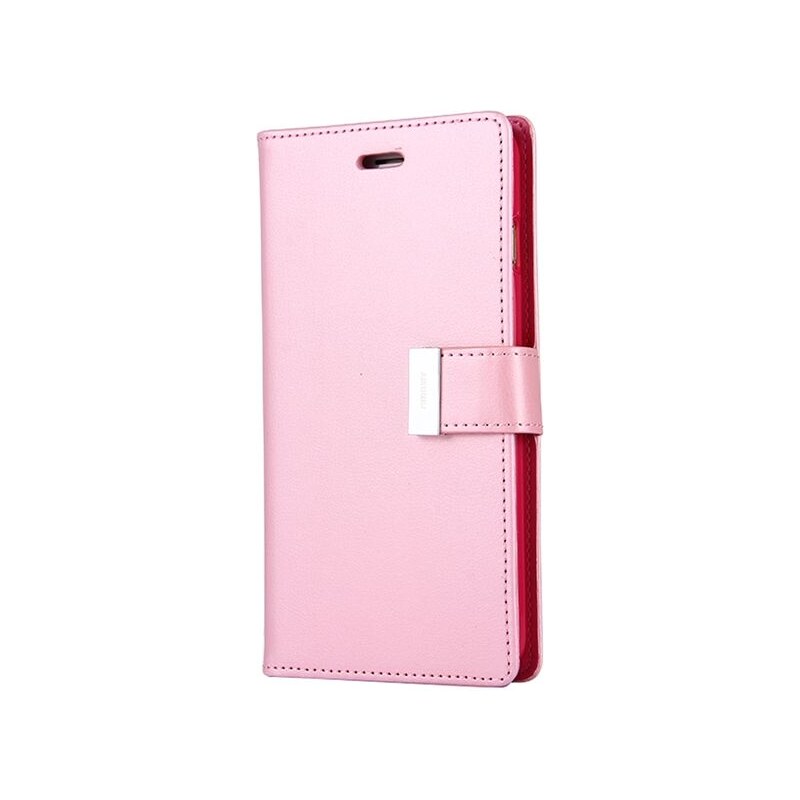 Růžové flipové pouzdro Mercury Rich Diary Wallet pro iPhone 11 PRO MAX