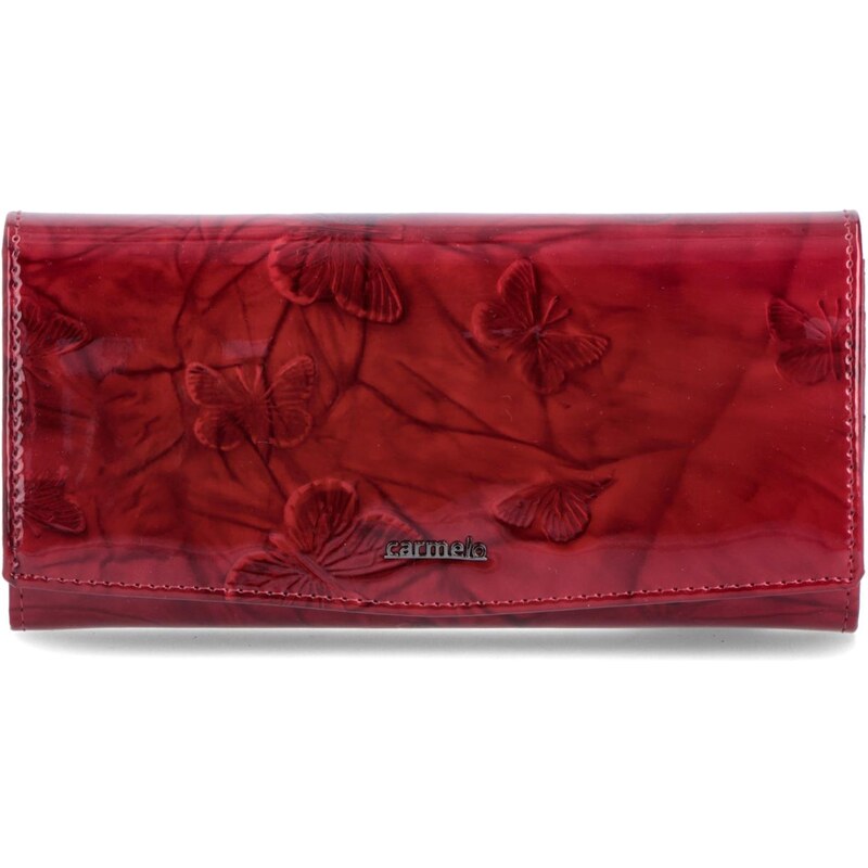 Dámská kožená peněženka Carmelo červená 2109 M CV